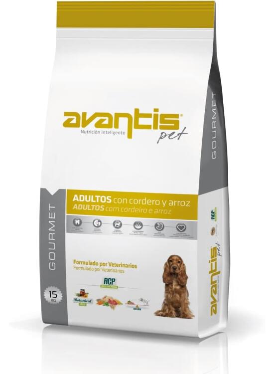 Avantis Gourmet 15 kg – Pienso para Perros Adultos con Nutrición Inteligente y Botánicos Naturales