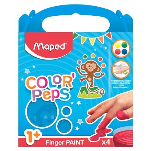 Arte y Desarrollo Temprano: Todo Sobre la Pintura a Dedos Maped Color'Peps