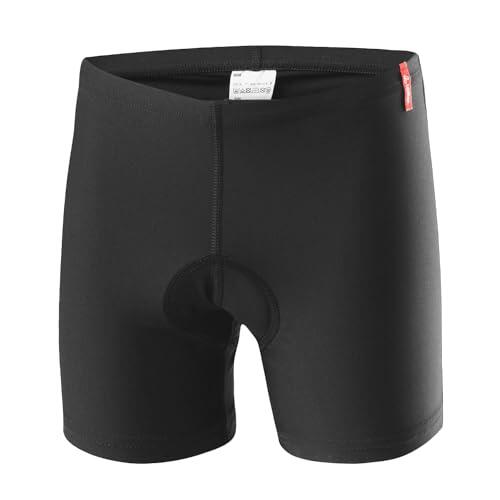 LÖFFLER Niños KI. Calzoncillos de Ciclismo Elastic Unterhose, Infantil, KI. RADUNTERHOSE Elastic, Negro, Extra-Small
