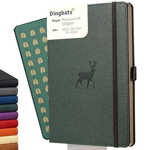 El cuaderno ideal para organización y escritura: Dingbats Wildlife Verde