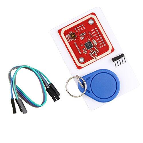 HALJIA PN532 NFC Near Field Communication V3 RFID Lector/Escritor Memoria Apoyo de la comunicación con móvil Compatible con Arduino Raspberry Pi DIY etc.