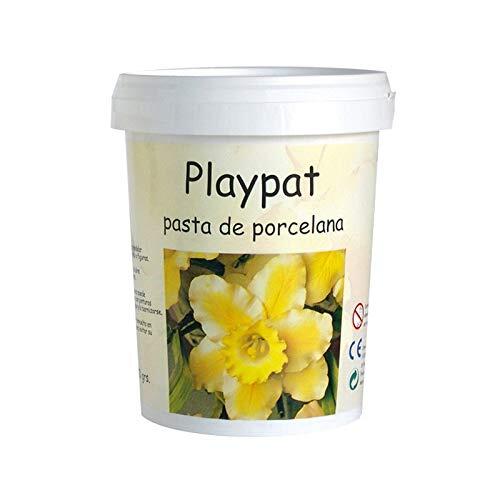 Chopo - Pasta de porcelana fría, 1 kg, blanca, 3,09 libras, arcilla para escultura en frío, modelar flores, frutas, figuras