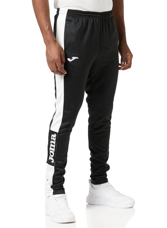 Joma - Pantalón Largo Deportivo Hombre, 5XS - 3XL - Bolsillos, Cintura Elástica con Cordón y Bajo con Cremallera - Championship IV