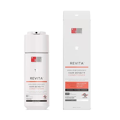 Revita Acondicionador para cabello debilitado de DS Laboratories - Apoya el crecimiento del cabello para hombres y mujeres, da volumen, espesa y fortalece el cabello, sin sulfatos (205 ml)