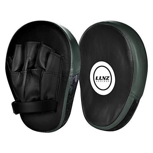 Luniquz - 1 par de patas de oso para boxeo de PU, manoplas de boxeo y kick boxing, protectores de mano precontorneados, artes marciales mixtas, muay thai, taekwondo