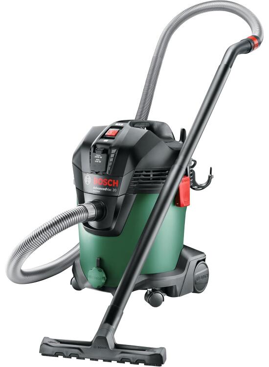 Bosch Aspirador en seco y húmedo AdvancedVac 20 (1200 vatios, Volumen de contenedor de 20 litros, en Caja)