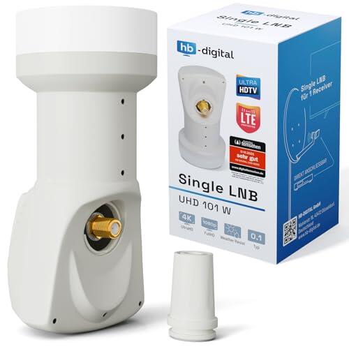 LNB HB-DIGITAL Single: Rendimiento y Claridad para tu Señal de Satélite