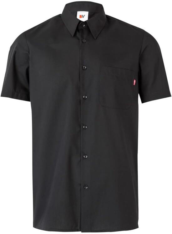 Velilla 53, Camisa de Manga Corta, Color Negro, Talla XXL