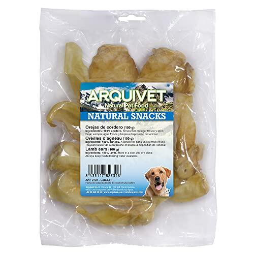 Arquivet Orejas de Cordero 10 uds. Snack para Perros