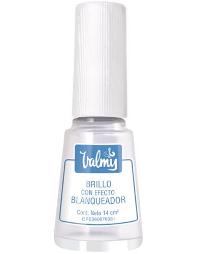 Valmy Brillo Esmalte Blanquedor De Uñas Tratamiento Con Efecto Blanqueador Para Uñas Manchadas Y Amarillas