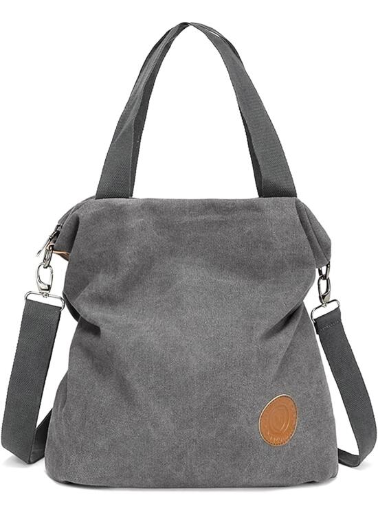 Myhozee Bolsos de Mujer,Bolso Bandolera Mujer Bolso Lona de Hombro Bolso Tote Bolso Shopper Bolso de Mano para Multifuncional