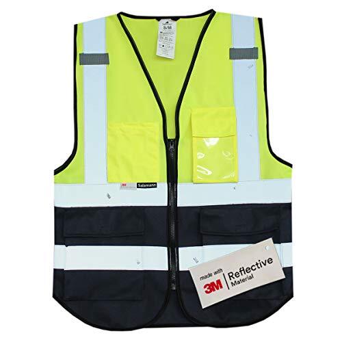 Salzmann Chaleco de Seguridad | XS-6XL | Hecho con cinta reflectante 3M