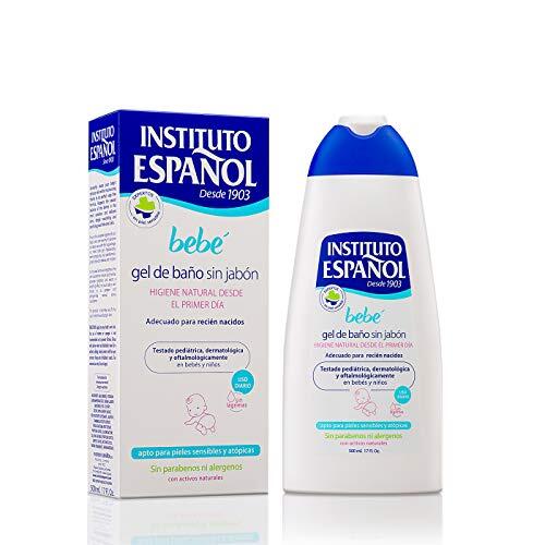 Bebé Gel de Baño sin Jabón - Especial Piel Atópica y Sensible - Instituto Español 500 ml