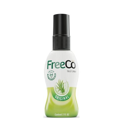 Freeco - Bloqueador de Olores WC (Before You Go) – Neutraliza malos olores al instante – Spray natural y eficaz, Frescura duradera – Ideal para hogar, oficina y restaurantes – Aroma Cítrico 1x60ml