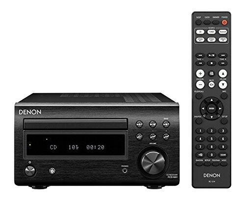 Denon rcd-m41 BLK Reproductor de sintonizador, Negro