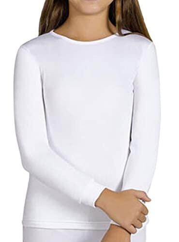 YSABEL MORA - TÉRMICO Camiseta Infantil Manga Larga Blanco.