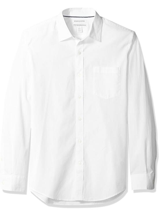 Análisis Detallado: Camisa Masculina de Popelín Amazon Essentials