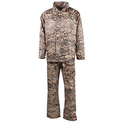 MFH Hombre 2-Piece Traje Impermeable Operation Camo tamaño 3XL