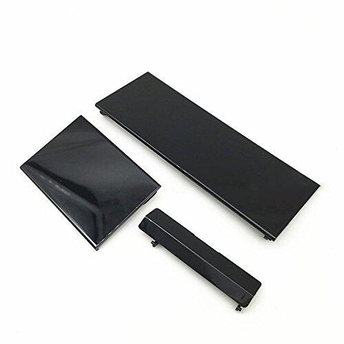 Funda de repuesto para tarjeta SD para ranura de puerta para consola Wii (negro)