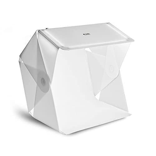 Foldio3 (Caja de luz de Estudio de Toma de fotografías Plegable portátil Todo en uno de 25 "con Kit de iluminación LED) de ORANGEMONKIE…
