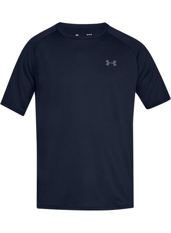 Under Armour Hombre Camiseta Tecnología 2.0, Black Camo/White