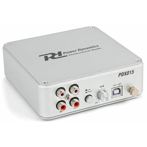 Digitaliza tus vinilos con precisión: Análisis del Preamplificador Power Dynamics PDX015