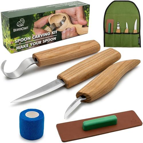 El arte de tallar madera: análisis completo del kit BeaverCraft S13 para cucharas