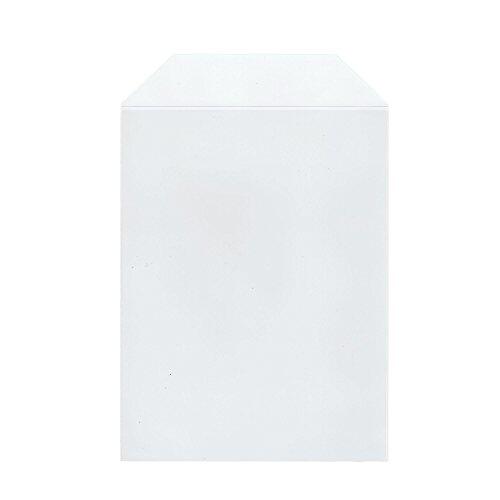 100 bolsillos transparentes maxtek para almacenamiento de sellos y troqueles, bolsillos de plástico CPP, grandes de 5.5 x 7.25 pulgadas