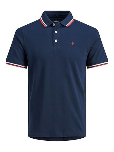 Jack & Jones Jjebasic Polo Ss Noos, Polo Hombre, Navy Blazer, XL