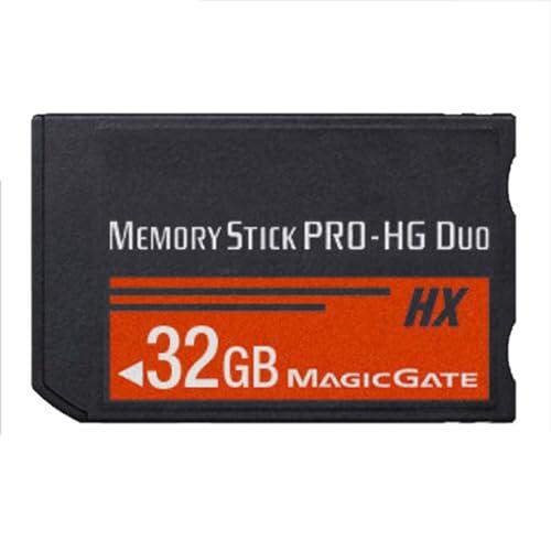 LICHIFIT Tarjeta de memoria Memory Stick MS Pro Duo de 32GB para Sony PSP de alta velocidad y alta capacidad