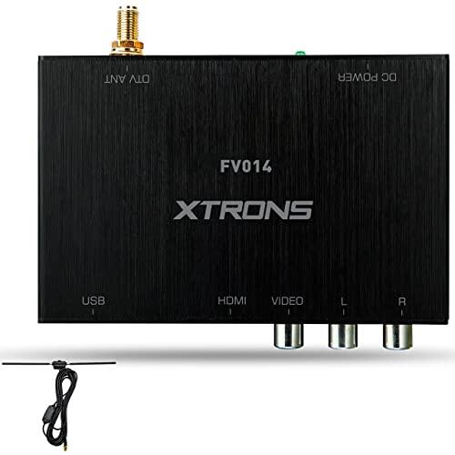 Xtrons Car Digital DVB-T / T2 Caja de TV Freeview HDMI HD USB Sintonizador de TV Receptor Estéreo del Coche Reproductor de DVD Camión Autobús Vehículos