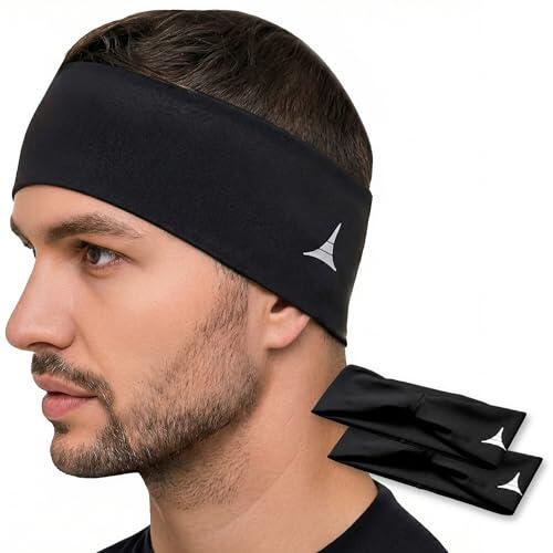 French Fitness Revolution - Diadema Deportiva Elástica - Cinta para Running, Ciclismo, Baloncesto, Yoga, Fitness - Diadema Absorbente para el Sudor Durante el Entrenamiento - Fabricada en Europa