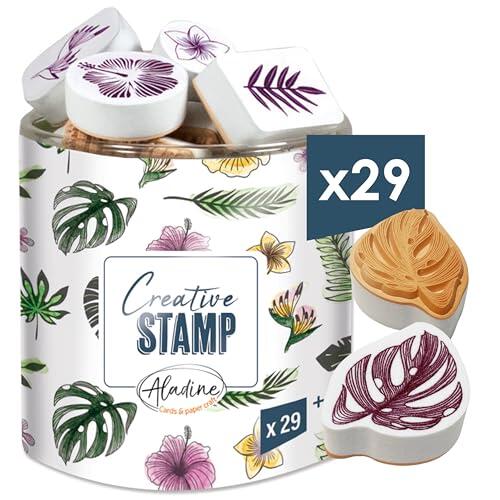 Aladine 03744 Stampo Scrap Jungle