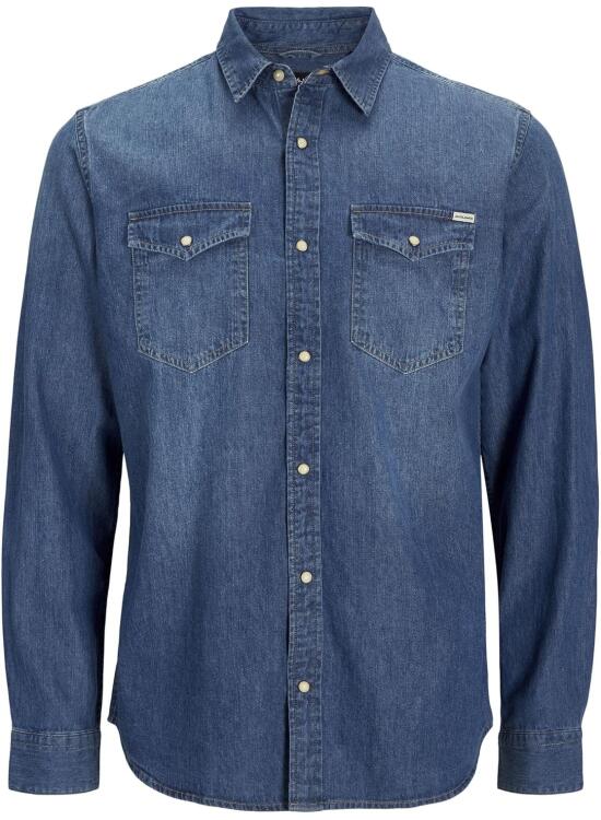 JACK & JONES Denim Shirt Comfort Fit Denim Shirt