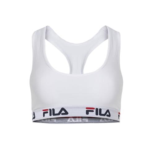 Fila Fu6042 Soutien-gorge Femme Bra, Blanco (White), M Mujer
