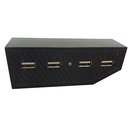OSTENT Conector USB expandido de 4 puertos 2. Compatible con alta velocidad para el juego de consola Microsoft Xbox One