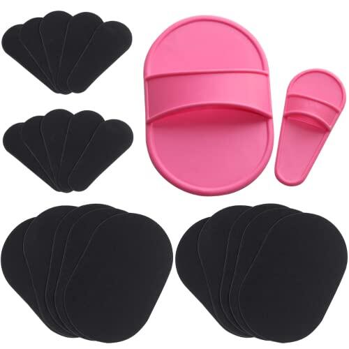 TRIXES Almohadillas Exfoliantes para depilar Set de 20 Smooth Skin on Legs Arm Face Top Lip Beauty Aid