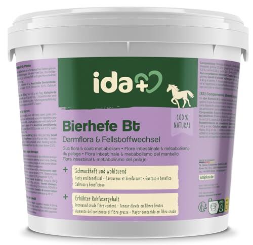 Ida Plus - Levadura de cerveza Bt - 6 kg - Complemento alimenticio para caballos y ponis - para un pelo brillante y una piel fuerte - Apoya la digestión y la flora intestinal - Rico en vitaminas B