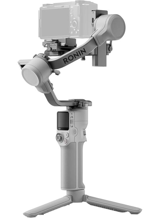 DJI RS 4 Mini, Estabilizador para cámaras Canon/Sony/Panasonic/Nikon/Fujifilm, Bloqueos de Ejes automáticos, Carga útil de 2 kg, Estabilizador de cámara, Grabación Vertical nativa