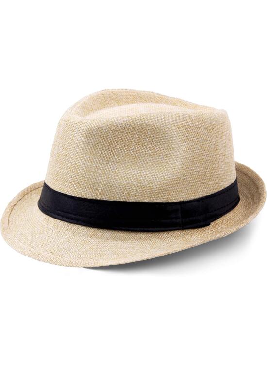 Coucoland Sombrero Panama Mafia Gangster Hombre Fedora Trilby Bogart Sombrero Hombre 1938s Disfraz Gatsby Original