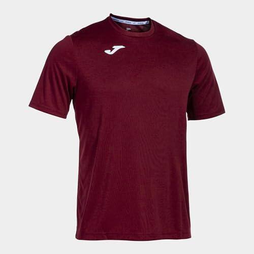 Joma Combi M/C, T-Shirt Hombre, Burdeos, L