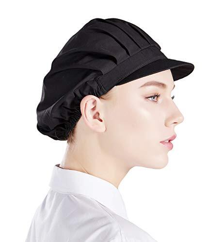 Nanxson 3pcs Unisex Color sólido Taller Industrial Sombreros de Cocina de Trabajo Protectores CF9035