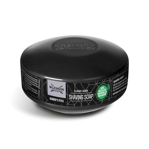 Wilkinson Sword - Jabón de afeitar Edición Vintage, Negro, 125 Gramos