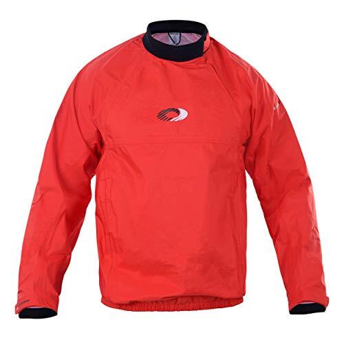 Osprey Chaqueta Impermeable para Deportes Acuáticos, Kayak, Remo y Canoa, Transpirable, Adulto, Rojo, XS