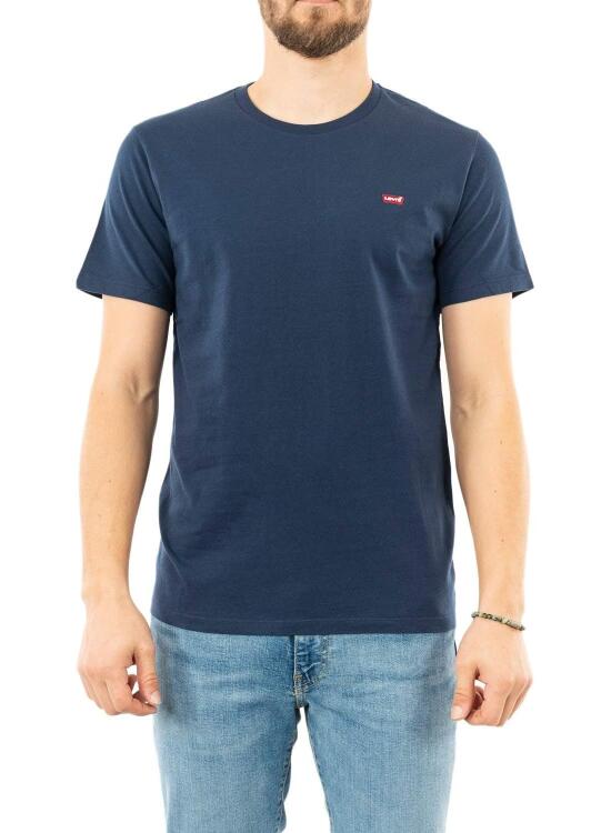 Levi's Ss Original Housemark Tee Camiseta, Cotton Patch Dress Blues, XL para Hombre