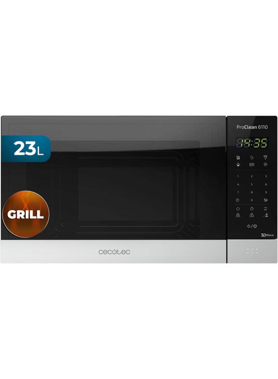 Análisis del Microondas Cecotec ProClean con Grill
