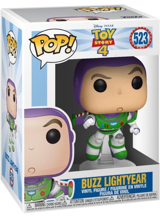 Funko Pop! Vinyl: Disney Pixar: Toy Story 4: Buzz Lightyear - Figura de Vinilo Coleccionable - Idea de Regalo- Mercancia Oficial - Juguetes para Niños y Adultos - Movies Fans