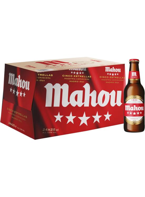 Análisis Detallado: Mahou 5 Estrellas en Formato Botellín
