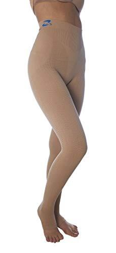 CzSalus Pantalón, Mallas adelgazantes de compresión K1 para lipedema y linfedema (Piel, 3XL)