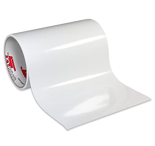 Rollo de vinilo adhesivo permanente ORACAL 651 blanco brillante (12 pulgadas x 5 pies)